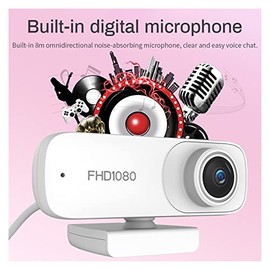 Web Camera Autofocus 1080P Webcam Cover HD Web Camera with Microphone for Computer Laptop PC Camera for Video Meeting Streaming for Gaming Video...   