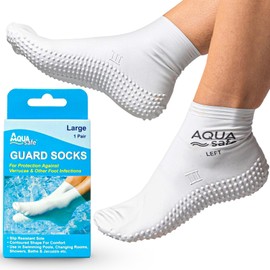 Aquasafe Guardsocks Verruca Socks For Kids Swimming | Swimming Socks Kids Size 5.5-8 | Large Verruca Socks For Swimming | Waterproof Socks | Swim Socks For Kids