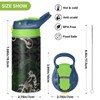 SDMKA Kids Water Bottle - 12 Oz Insulated Stainless Steel
