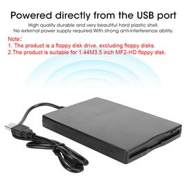 USB Floppy Disk Drive 3.5" External USB Floppy Disk Drive for 10/7/8 VISTA XP ME 2000 SE 98 Compatible with USB 1.1 2.0 3.0