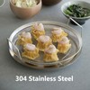 SHIMOYAMA Stainless Steel Bowl & Plate 6-Pcs, Mixing Bowls with