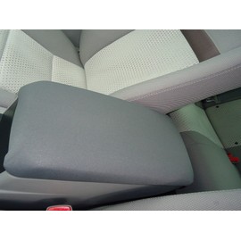 Car Console Covers Plus Made in USA Neoprene Center Armrest Console Cover Designed for Subaru Forester Models 2015-2018 Gray