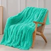 Tuddrom Decorative Extra Soft Faux Fur Blanket Queen Size 80"