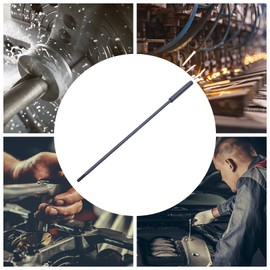 R8 Milling Machine Pull Rod, Milling Machine Part 7/16 Thread R8 Draw Bar Overall Drawbar for Bridgeport Milling Machine Part