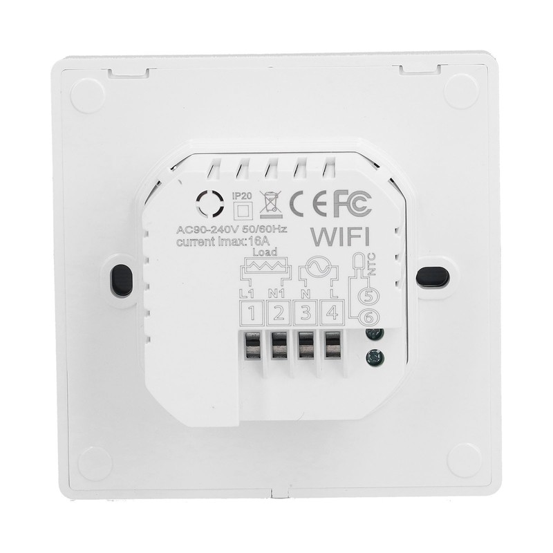 Smart Thermostat Weekly Programmable Voice Switch 10K Sensor Precise Temperature