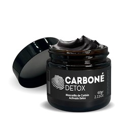 Carboné Detox – Mascarilla Facial de Carbón Activado y Arcillas Purificantes para Limpieza Profunda