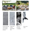 Curved Sofa Cover UCARE Outdoor Patio Furniture Cover Couch Sectional