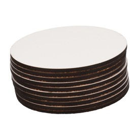Operitacx 10pcs Sublimation Round Mats for Crafts Heat Transfer Blank Pad for Drinks Lightweight and Non- Design for Personal Use