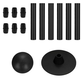 NEXCOVER Boat Cover Support - 2 Pack ABS Adjustable Poles (12'-54'), Boat Cover Poles