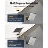 ONLYWIN Solar Lights Outdoor Bright Solar Dusk to Dawn Light