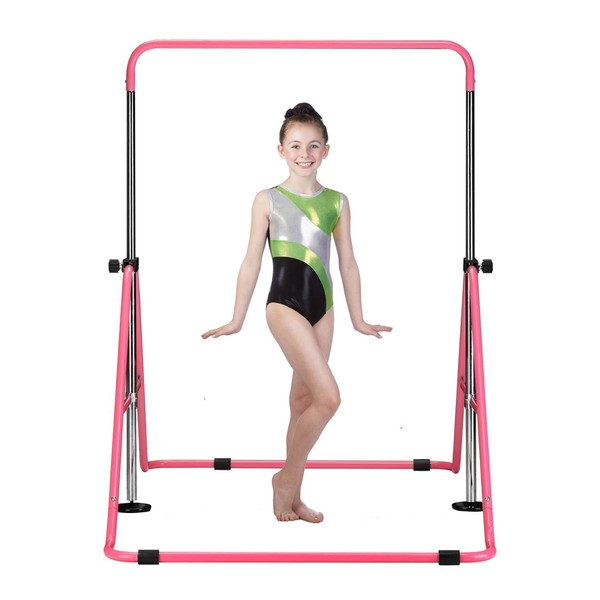 HYD-Parts Gymnastics Bar Kids, Junior Training Bar, Height Adjustable Horizontal