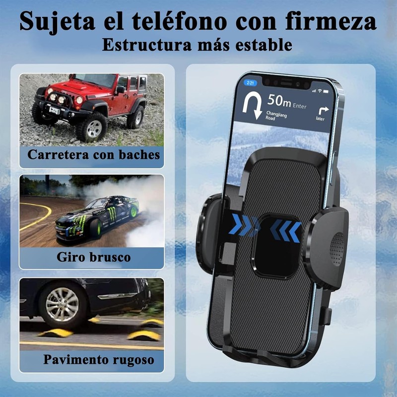 Soporte Celular para Auto Amzatek Universal 3 en 1 con