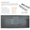 Universal TV Stand/Base Tabletop TV Stand with Wall Mount for