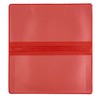 Red Vinyl Checkbook Cover, Top Tear Personal Vinyl Checkbook Cover