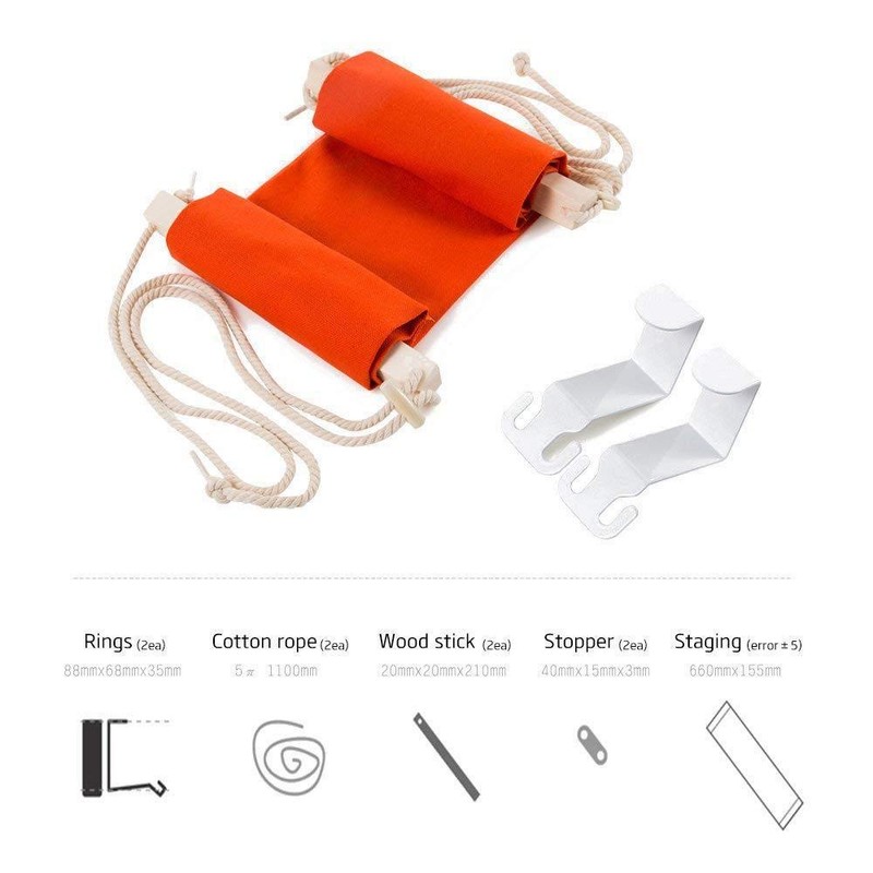Home-organizer Tech Portable Adjustable Foot Hammock for Corner Desk Office
