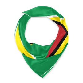 Haiti Silk Scarf Women Silk Neckerchief Sleep Hair Wrap Head Scarf Square Headwear Lady Aesthetic Accessory 35.4 * 35.4in