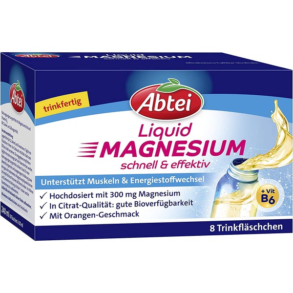 Abtei Liquid Magnesium 8x30 ml