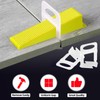 1/16" Tile Leveling System Spacers 600 PCS Tile Leveling Clips