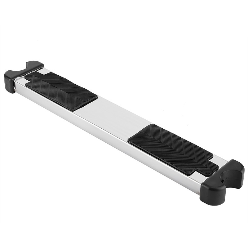 304 Stainless Steel Thickened Ladder Pedal with Non Slip Rubber