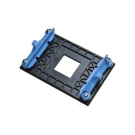 TT Racing for AMD CPU Fan Heatsink Mounting Bracket AM4,Socket Retention Mount for Hook-Type Air-Cooled or Partially Water-Cooled Radiators, Base for AM4 B350 X370 A320 X470 B1220 B240 (Blue)