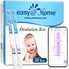 easy@Home Tiras Reactivas de Ovulación, 50 LH, App Premom iOS