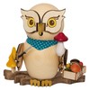 Drechslerei Kuhnert Smoke Figure / Incense Figure - Owl Mushroom