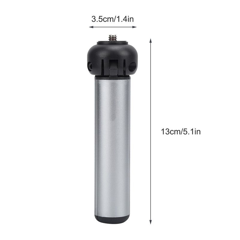 Sunnylife Aluminum Alloy Mini Tripod Handheld Foldable Bracket Action Camera