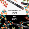 Sharpie Creative Marker Acrylic Paint Pens | Brush Tip Water-Based