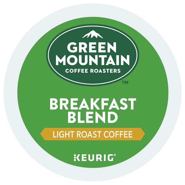Green Mountain Coffee Breakfast Blend K-Cup Packs, 80 Count (Packaging May Vary)