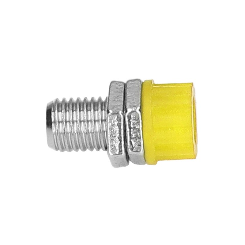 100Pcs 4mm Banana Plug Socket Binding Post Wire Connector Terminal