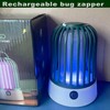 Bug Zapper, Outdoor Indoor Electric Mosquito Zapper, Portable Rechargeable Bug