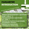 yisanxunshi Greenhouse Automatic Vent Opener (Silver Double Spring1PCS)