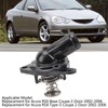 Engine Coolant Thermostat with Gasket 19301 PNA 003 Replacement for