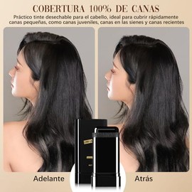 SINYI Peine Tinte Pelo, Tinte de Cabello Peine Coloración Pelo Portátil， Peine para teñir el cabello resistente al agua y al sudor, Teñido rápido, cub