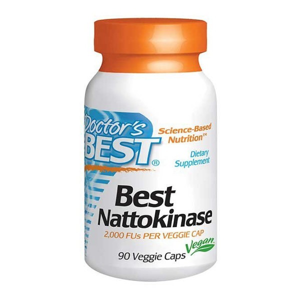 Doctor's Best Nattokinase 2,000 FU - 90 veggie capsules