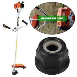 Create idea 5Pcs Strimmer Blade Nut M10x1mm Left-Hand Thread Nut Replacement Part 4126 642 7600 LH Thread Collar Nut Compatible with Stihl FS120 FS200 FS250 FS86 FS87 FS87R