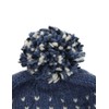 Pachamama Women Wool Bobble Beanie Hat Handknitted Penguin Design Multicoloured