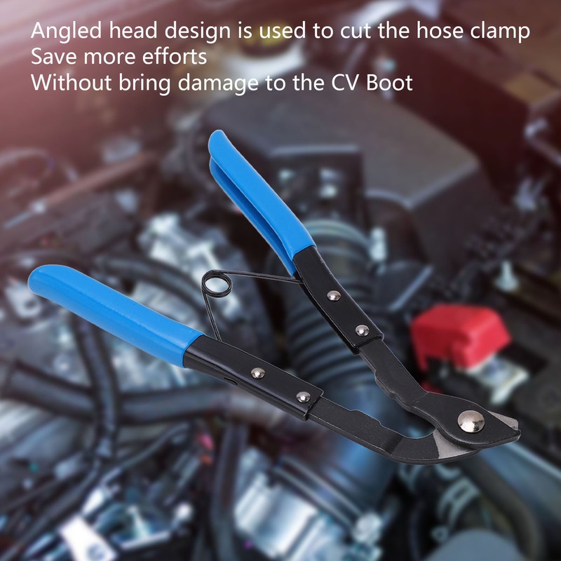 CV Boot Clamp Cutter Tool Universal Metal Angled Head Crimp