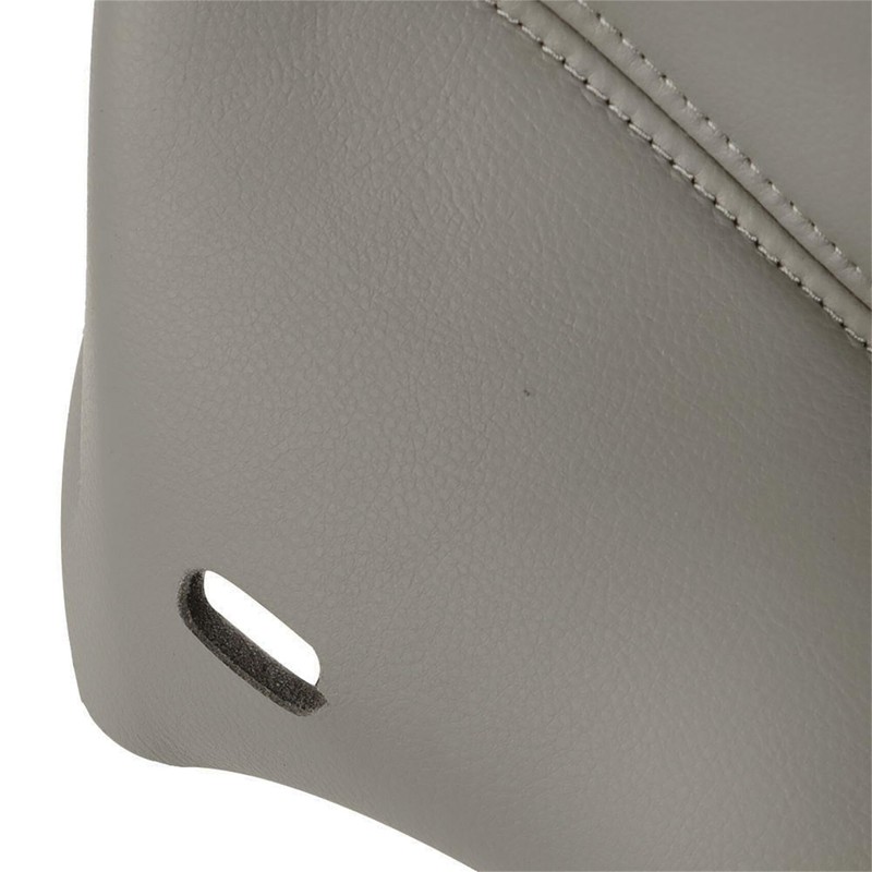 labwork Artificial Leather Driver Side Bottom Seat Cover Gray Replacement