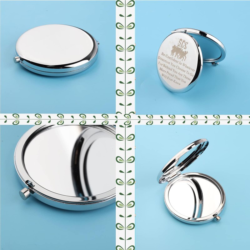 LQRI Six Musical Makeup Mirror Broadway Queen Gift Six Queen