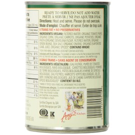 Amy'S Kitchen Organic Alphabet Soup, 398 ml
