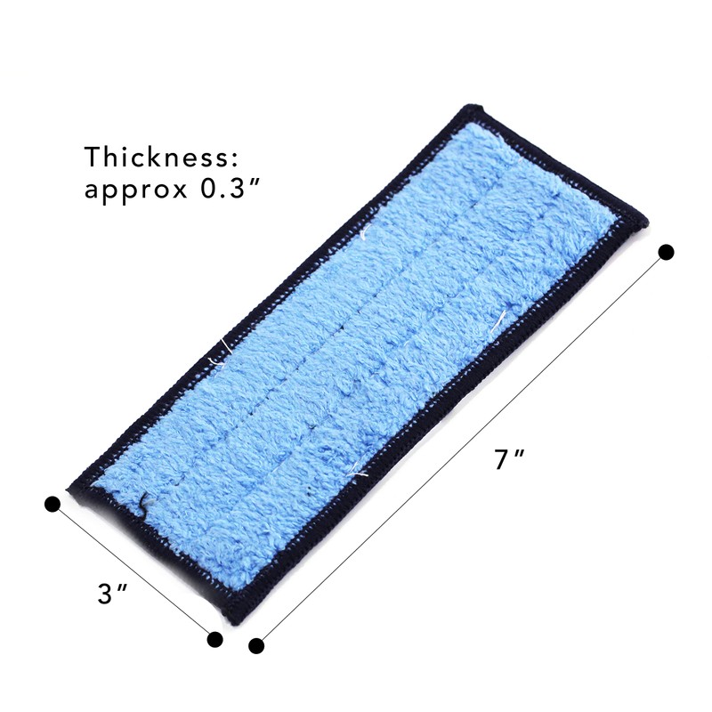 MaximalPower Replacement Washable & Reusable Wet Mopping Pad Compatible with