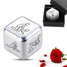 Anniversary Couple Gifts Date Night Ideas - Game Dice Gifts for Boyfriend Girlfriend Wedding Gifts for Couple Games Gifts for Husband Wife Birthday Honeymoon Valentine's Day Gifts for Him Her (Love)