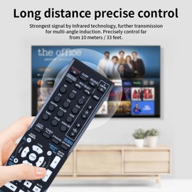 AXD7583 Remote Control Replacement Compatible with Pioneer AV Receiver VSX-820 VSX-920 VSX-820-K VSX-820-S VSX-920-K VSX820 VSX920 VSX820K VSX820S VSX920K Stereo System