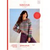 Sirdar Jewelspun Chunky Knitting Pattern - 10702 Ladies Sweater