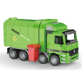 azimporter 14" Friction Powered Recycling Garbage Truck