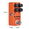 MOSKYAudio B-Box Electric Guitar Preamp Overdrive Effect Pedal Full Metal