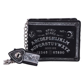 Nemesis Now Spirit Board Embossed Purse Ouija Wallet Black 18.5cm, 11cm