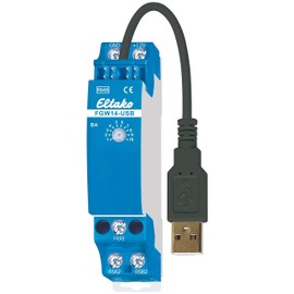 Eltako RS485 Bus Gateway FGW14-USB-RS485, 1 piece