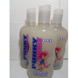 PUNKY JUNKY 3 PACK PUNKY JUNKY CREAMY GEL MAXIMUM HOLD NET WT 17.63 OZ EACH (500 G)